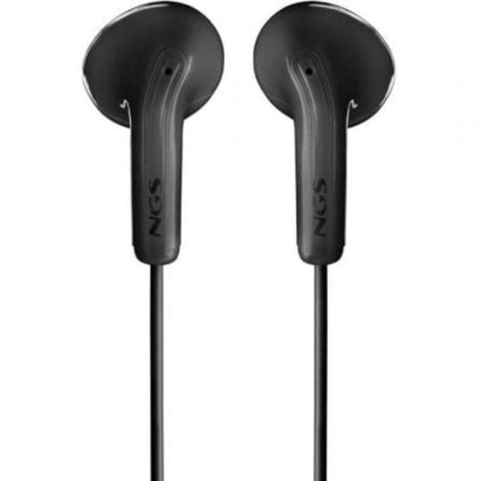 Auriculares NGS Cross Flip con cable Jack 3,5 mm Micrófono Control Multifunción Negros