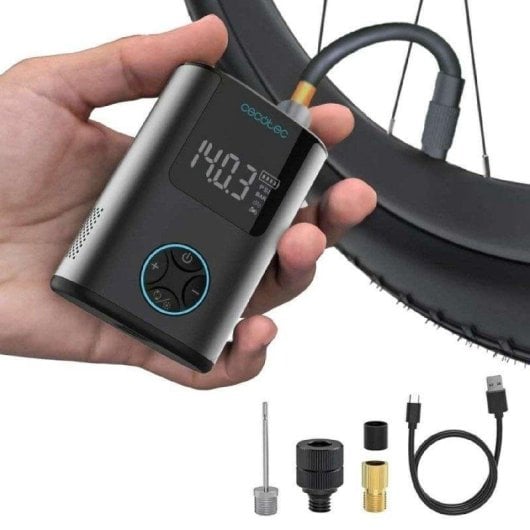 Elektrische Luftpumpe Cecotec Air Max Mini 150 psi 2x600 mAh LCD Brushless