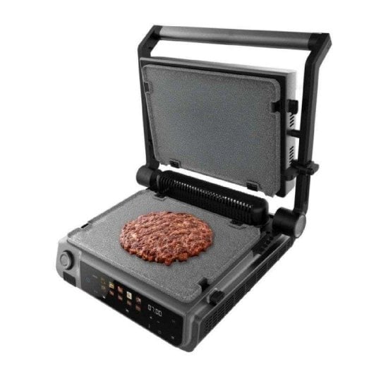 Kontaktgrill Cecotec Rock'ngrill 2000 Smash Sonda 2000W Edelstahl Smokeless