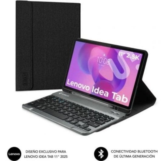 Funda con teclado Bluetooth Subblim Keytab Pro BT Lenovo Idea Tab 11" QWERTY extraíble negro