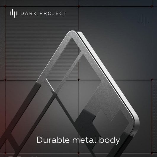 Teclado mecânico Dark Project Alu87A Midnight Layout ANSI RGB