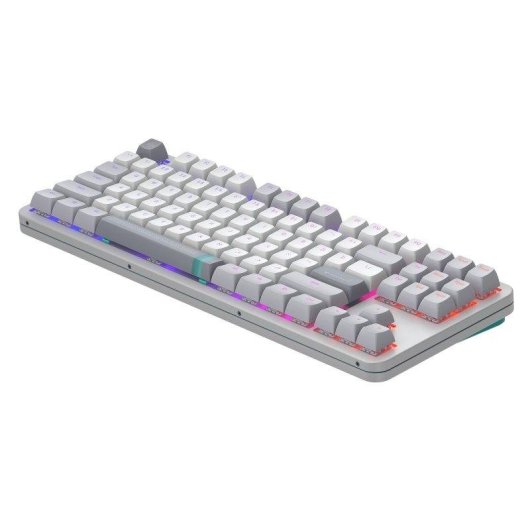 Teclado mecânico Dark Project Alu87A Daylight Layout ANSI RGB alumínio