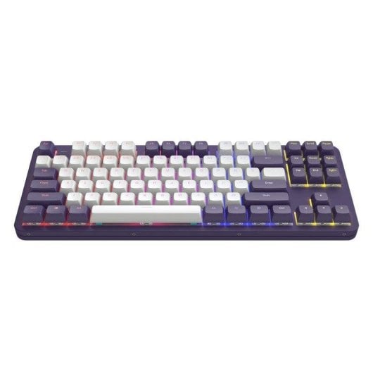 Teclado mecânico Dark Project Violet Layout EN switches G3MS RGB alumínio