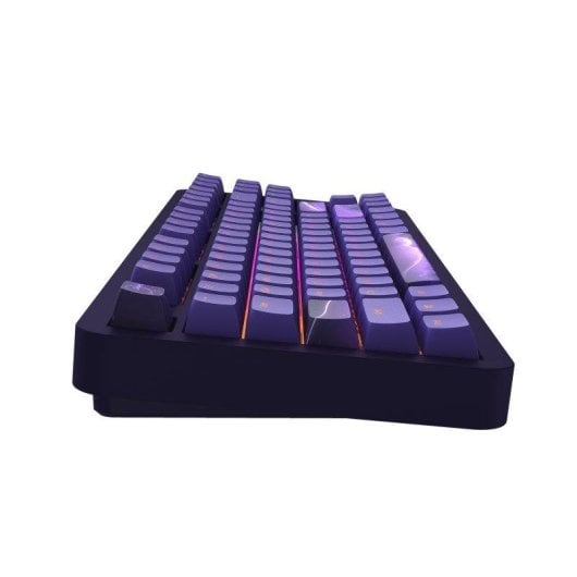 Teclado mecânico Dark Project Celestial Layout ANSI RGB TKL alumínio