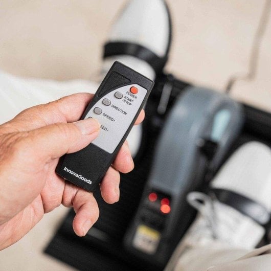 Pédalier électrique InnovaGoods Velora 3000 12 vitesses LCD télécommande tapis