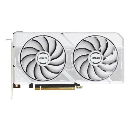 Tarjeta Gráfica ASUS GeForce RTX 5060 Dual 8GB GDDR7 Reflex 2 RTX AI DLSS4 White