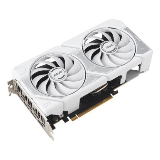 Tarjeta Gráfica ASUS GeForce RTX 5060 Dual 8GB GDDR7 Reflex 2 RTX AI DLSS4 White