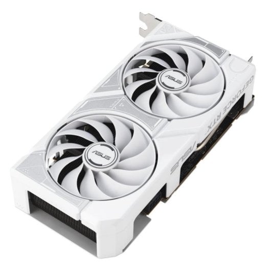 Tarjeta Gráfica ASUS GeForce RTX 5060 Dual 8GB GDDR7 Reflex 2 RTX AI DLSS4 White
