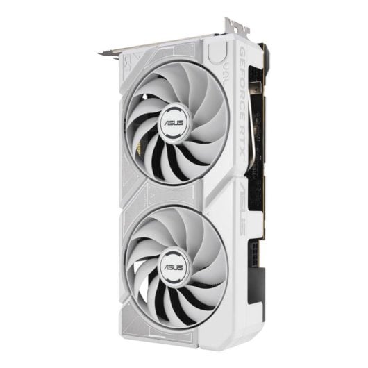 Tarjeta Gráfica ASUS GeForce RTX 5060 Dual 8GB GDDR7 Reflex 2 RTX AI DLSS4 White