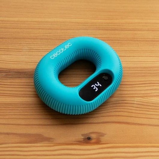 Handgripper Cecotec 07238 LED Zähler 14 kg USB-C Blau