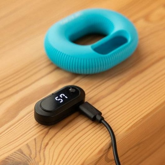 Handgripper Cecotec 07238 LED Zähler 14 kg USB-C Blau