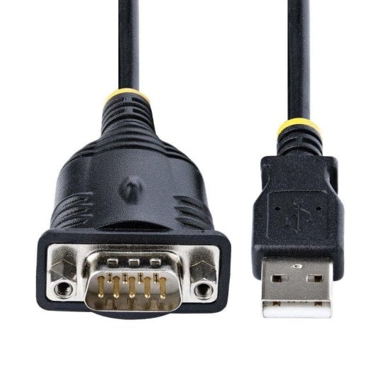 Cable USB a Serie StarTech 1P3FP-USB-SERIAL 0,91 m Prolific Negro