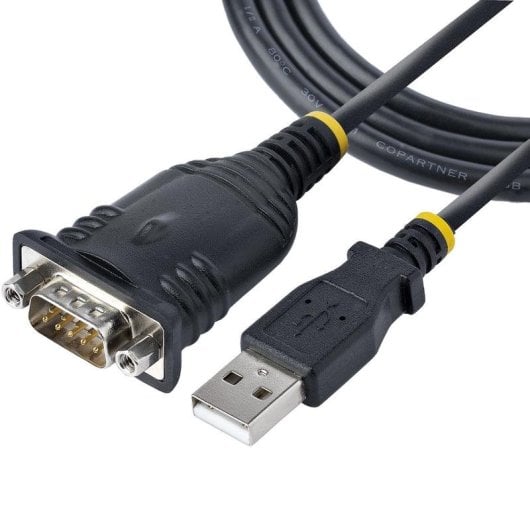 Cable USB a Serie StarTech 1P3FP-USB-SERIAL 0,91 m Prolific Negro