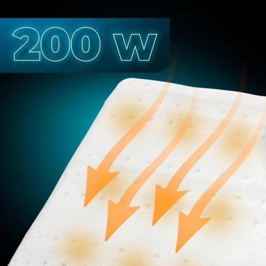 Heizdecke Cecotec HeatConfort ThermalUnder Double 160x140 cm 200W 6 Temperaturstufen Automatische Abschaltung