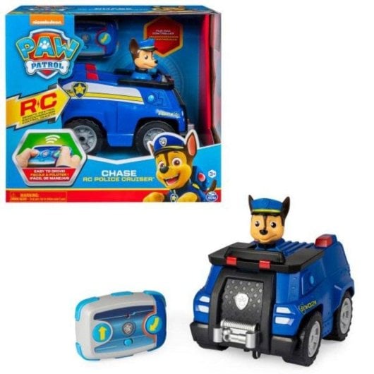 Voiture radiocommandée Paw Patrol Chase 2.4GHz 2 directions 76m enfants