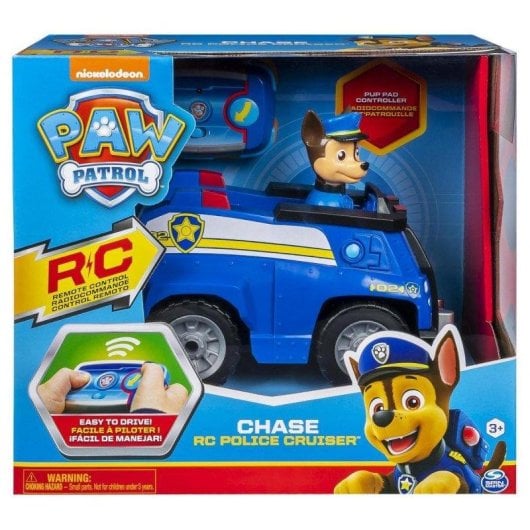 Voiture radiocommandée Paw Patrol Chase 2.4GHz 2 directions 76m enfants