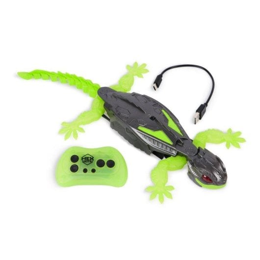 Ferngesteuertes Spielzeug Lexibook HEX BOTS Wall Crawler Gecko LED-Kletterfunktion