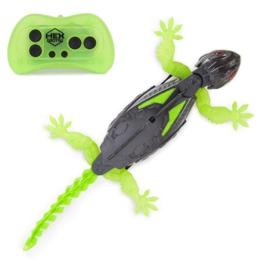 Ferngesteuertes Spielzeug Lexibook HEX BOTS Wall Crawler Gecko LED-Kletterfunktion