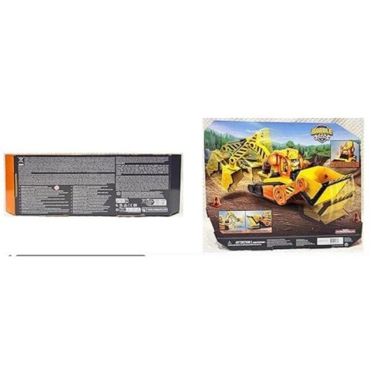 Bulldozer Lexibook Rubble & Crew 6068074 con luces, sonidos y figura articulada