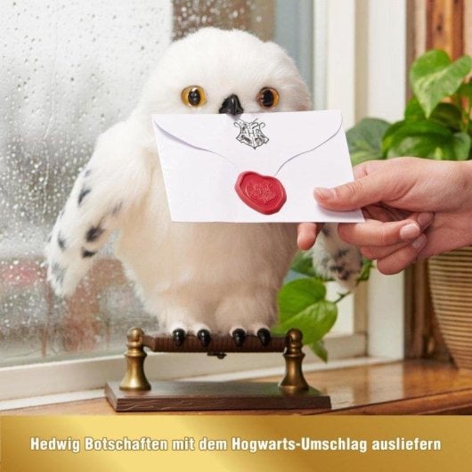 Interaktives Plüschtier Lexibook Hedwig Enchanting Harry Potter 23 cm, 15+ Sounds