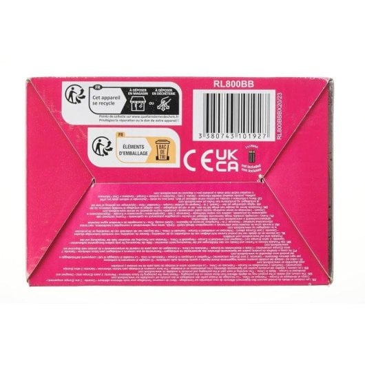 Despertador digital Lexibook Barbie luz nocturna y alarma personalizada