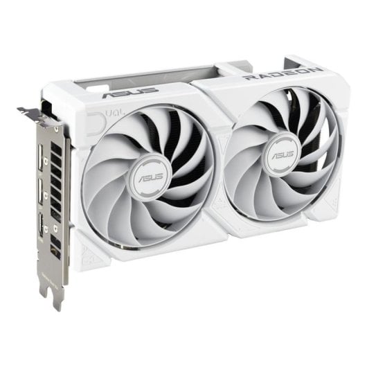 Tarjeta Gráfica Asus Radeon RX 9060 XT DUAL WHITE 16GB GDDR6 PCIe 5.0