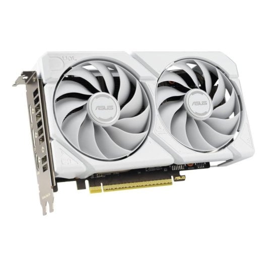 Tarjeta Gráfica Asus Radeon RX 9060 XT DUAL WHITE 16GB GDDR6 PCIe 5.0