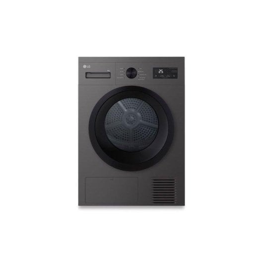 Secadora LG 8kg D RHA1008NDK Silver bomba calor com sensor, luz interior