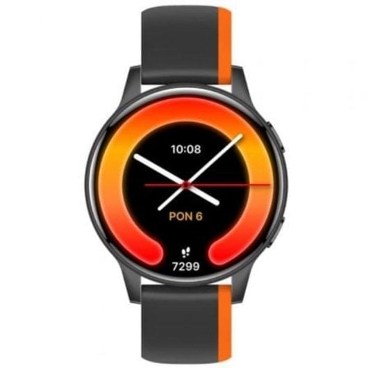 Forever iGo Watch 4 Bluetooth 46mm AMOLED Noir Étanche IP67 Pulsomètre Moniteur de Sommeil