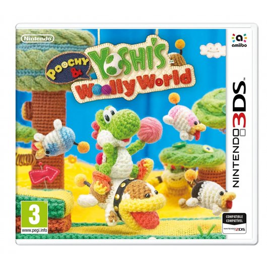 Poochy Yoshis Woolly World Nintendo 3DS