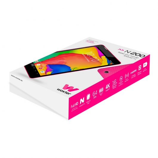 Woxter N-200 Tablet 10.1" WiFi Rosa