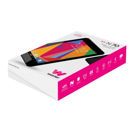 Woxter N-70 Tablet 7" WiFi Negra