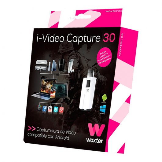 Woxter I-Video Capture 30 Capturadora de Vídeo USB Reacondicionado