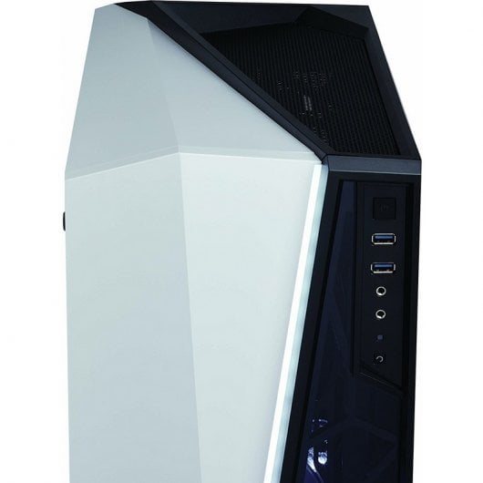 Corsair Carbide Series Spec-Omega Cristal Templado Blanca