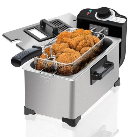 Cecotec CleanFry Full Inox 3L Freidora 3L 2000W Acero Inoxidable