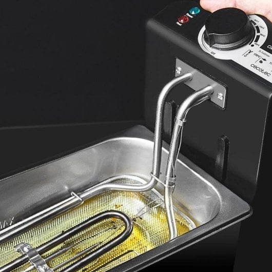 Cecotec CleanFry Full Inox 3L Freidora 3L 2000W Acero Inoxidable