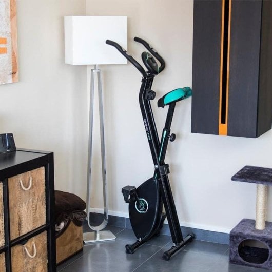 Vélo d'appartement Cecotec X-Bike magnétique pliable LCD 8 résistances