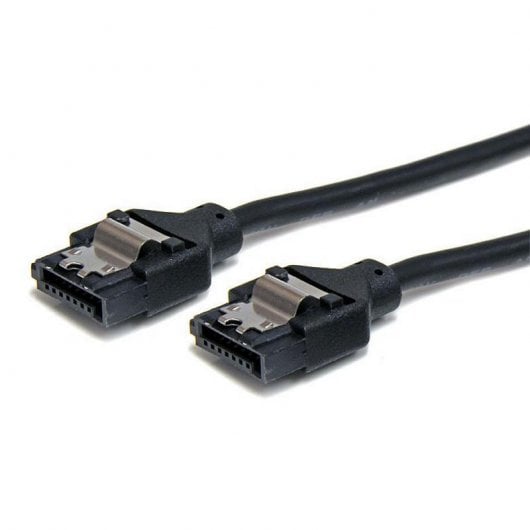 Startech Cable Redondo SATA con Cierre de Seguridad 30cm