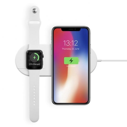 Unotec Cargador de Inducción para Smartphone y Apple Watch