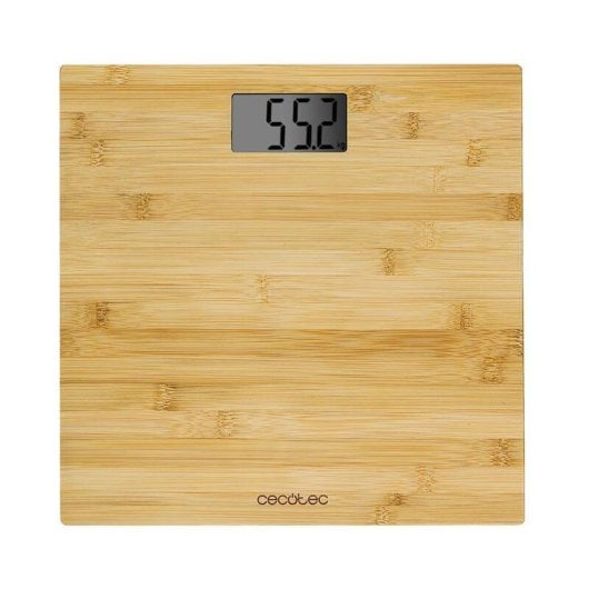 Báscula Cecotec Surface Precision 9300 Healthy bambu LCD 180 kg ultra precisão