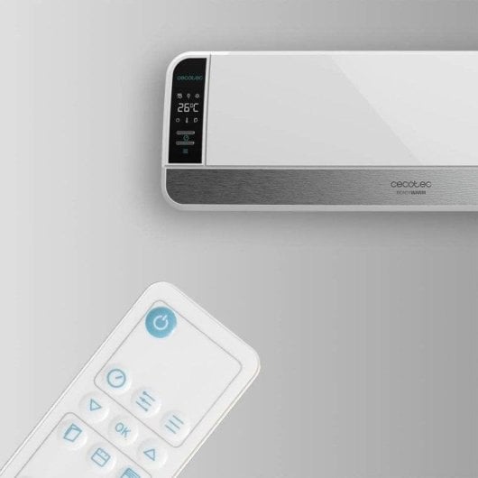 Calefactor Cecotec Ready Warm 5250 Swing Box Ceramic Parede 2000W LED Oscilação