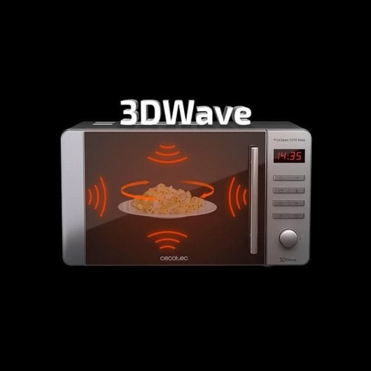 Microonde Cecotec ProClean 5010 Inox 20 L 700W Ready2Clean 8 Programmi LED