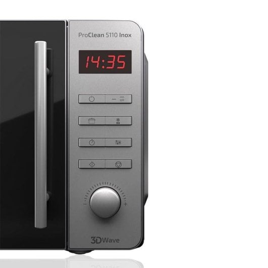 Micro-ondes Cecotec ProClean 5110 Inox 20L 700W avec Grill et 8 Programmes