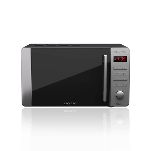 Micro-ondes Cecotec ProClean 5110 Inox 20L 700W avec Grill et 8 Programmes