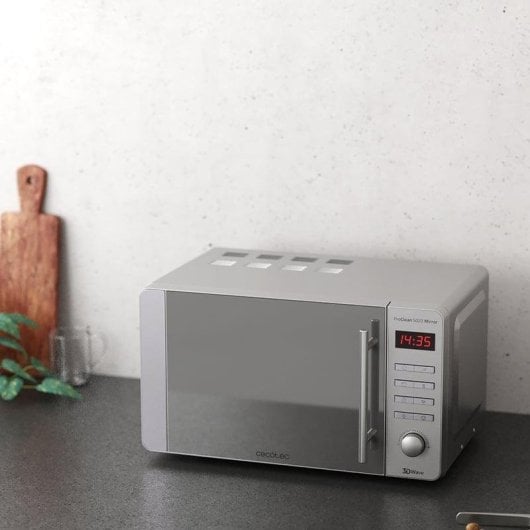Microonde Cecotec ProClean 5020 Mirror 20L 700W Tecnologia 3DWave Ready2Clean