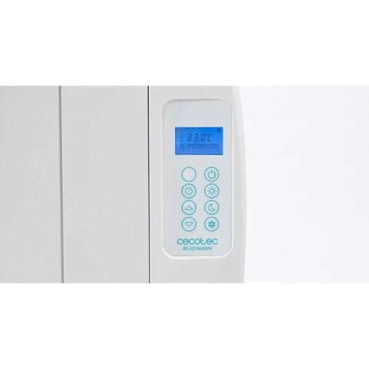 Radiador Elétrico Cecotec Ready Warm 1800 Thermal 1200W 8 elementos com controlo remoto LCD