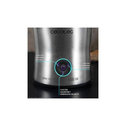 Espumatore Cecotec Power Moca Spume 5000 650W Acciaio Inox 4 Funzioni