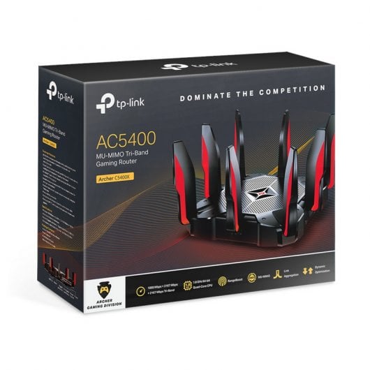 Router da gioco TP-Link Archer C5400X Tri-Band MU-MIMO