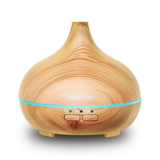 Humidificador Cecotec Pure Aroma 150 Yang ultrasónico 150ml LED madeira