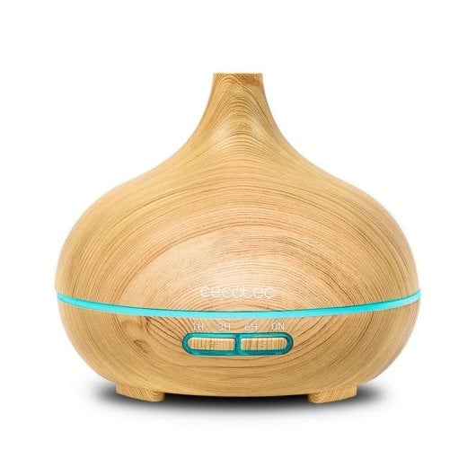 Humidificador Cecotec Pure Aroma 300 Yang Ultrasónico 300ml 7 Cores LED Madeira